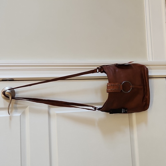 Latico Leora  Cognac Leather Crossbody NWT - Picture 2 of 6